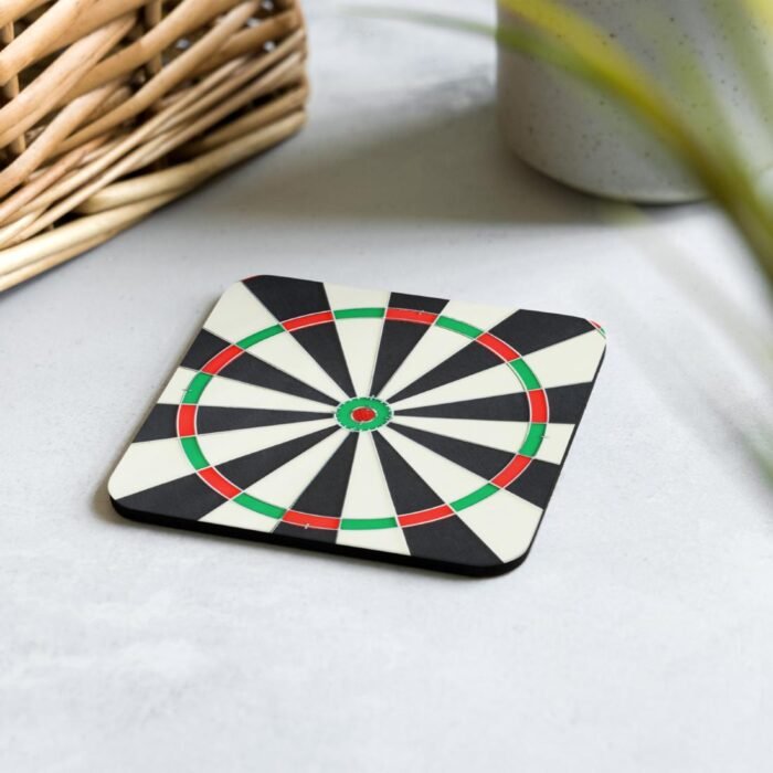 Cork-Back Coaster-dartbord