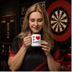 Darts Coffe mug i love darts
