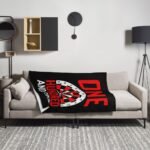 Darts Fleece Blanket one hundred and eighty