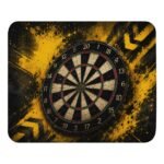 Darts Mouse Pad Yellow Black