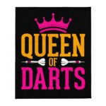 Throw Blanket - Queen of Darts